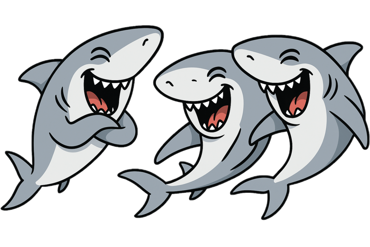 Laughing Sharks